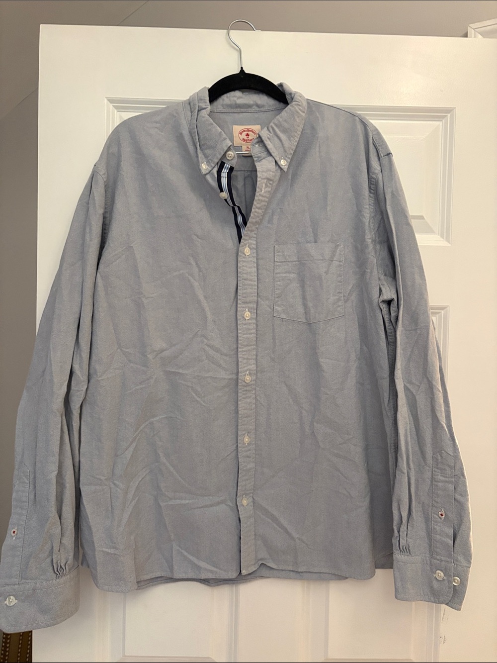 Brooks Brothers Red Fleece Blue Oxford Sport Shirt